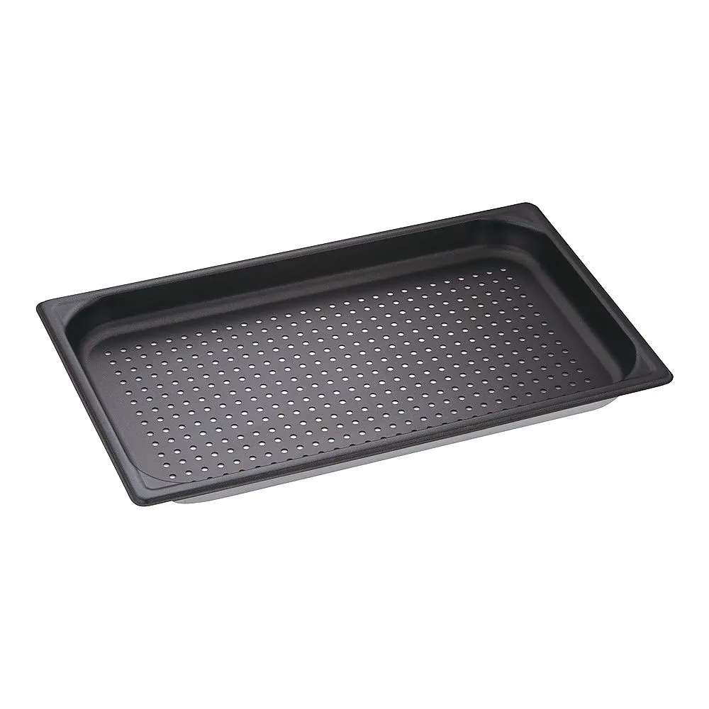 62-6361-87 Aluminum non-stick perforated hotel pan 1/1 x 40 mm Meister