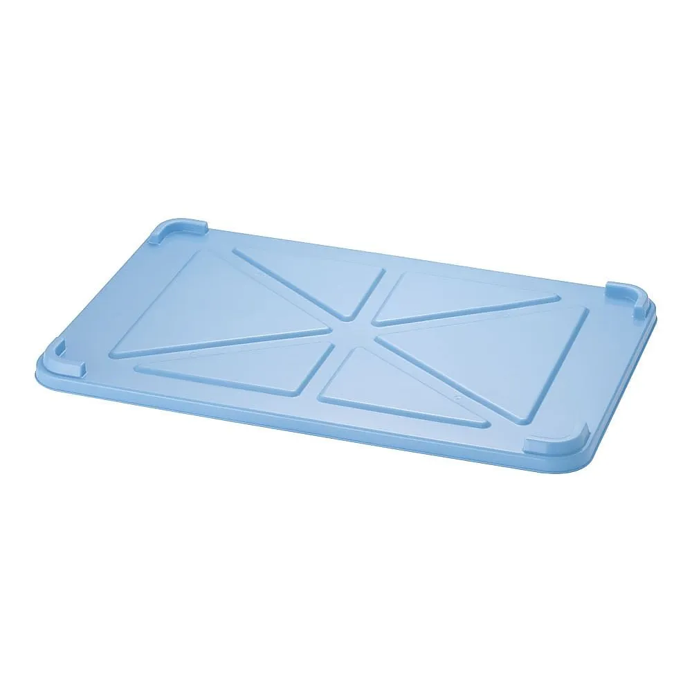 62-6376-36 Sanko PP Color Number Heavy Lid Large Blue