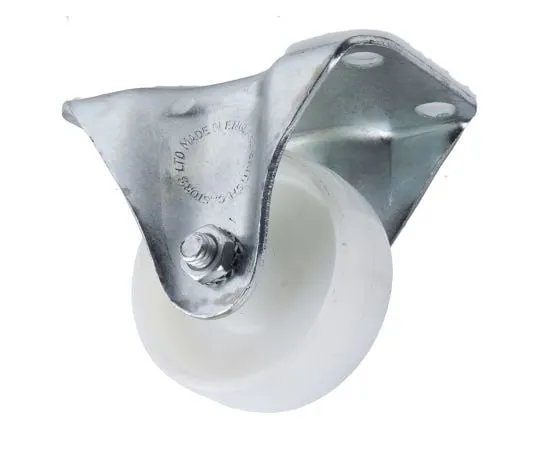 63-7535-39 Flexello Fixed Castor Wheel, 85kg Load Capacity, 63mm Wheel Diameter MFD063NY