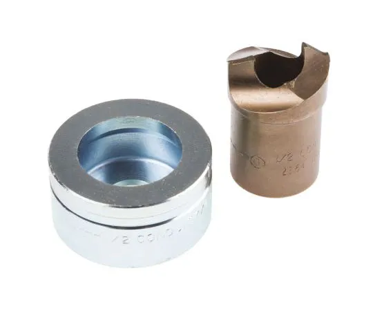 63-7507-46 Greenlee Punch and Die Tool, Hydraulic, Circular 22.5mm 50069551