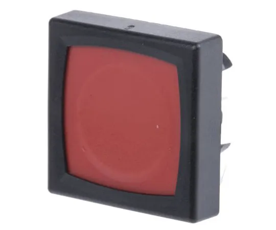 63-7480-02 Single Pole Single Throw (SPST) Red Membrane Keyboard Switch, 125 mA @ 48 V dc 1241.1100.7.093