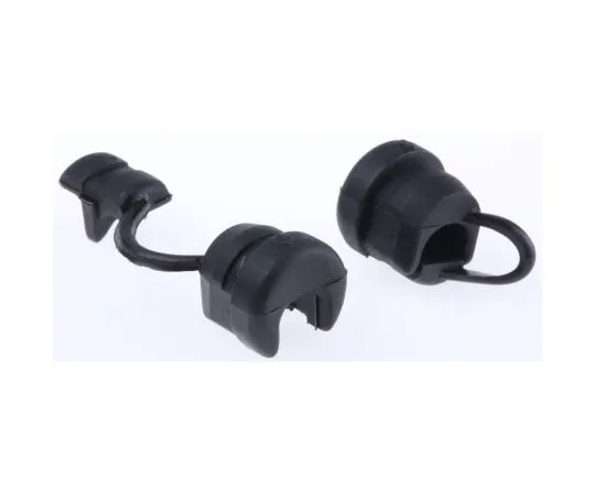 63-7384-30 SES Sterling Black PA 6 13mm Round Cable Grommet for 5 → 6.5mm Cable Dia. 1310001010