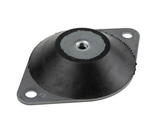 63-7385-49 RS PRO Round M10 Zinc Plated Steel Anti Vibration Mount 0 Compression Load ,148mm dia. Natural Rubber +100°C 162-3224