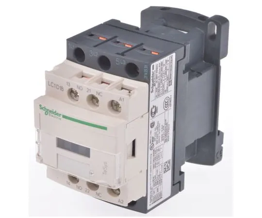 63-7527-58 Schneider Electric 3 Pole Contactor, 18 A, 400 V ac Coil, TeSys D, 3NO, 7.5 kW LC1D18V7