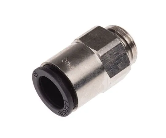 63-7409-99 Legris Pneumatic Straight Threaded-to-Tube Adapter, G 1/4 Male, Push In 10 mm 3101 10 13