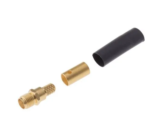 63-7474-33 Radiall Straight 50Ω Cable Mount SMA Connector, Crimp Termination RG141, RG58 R125237000