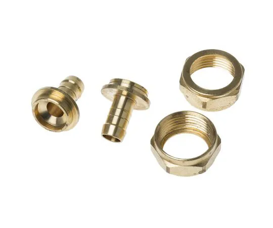 63-7374-89 RS PRO Straight Brass Hose Connector, 1 in BSP Male 146-3063