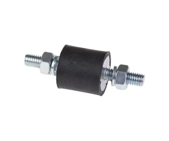 63-7440-51 FIBET 2020VV18-60 56mm Shock Mount M6 20mm Diameter 32.4kg Compression Load 4mm, Male to Male Natural Rubber 2020VV18-60