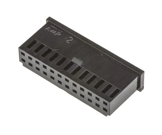 63-7438-44 TE Connectivity AMPMODU MOD II Female Connector Housing, 2.54mm Pitch, 24 Way, 2 Row 280515