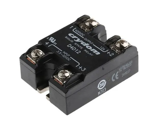63-7471-57 Sensata / Crydom 12 A Solid State Relay, Surface Mount, MOSFET, 400 V Maximum Load D4D12