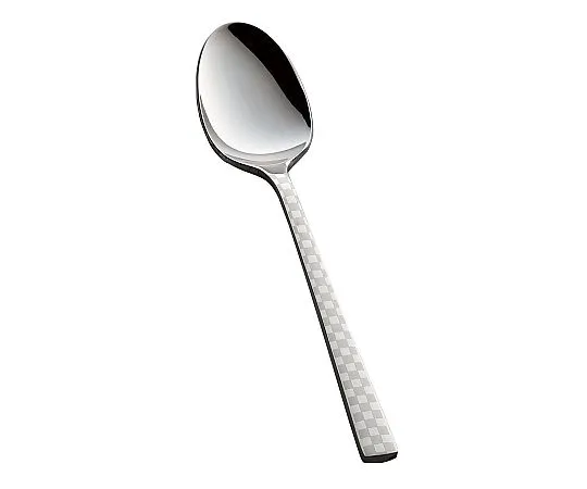 62-6720-62 (18-8) Aurora Ichimatsu White teaspoon MX-7