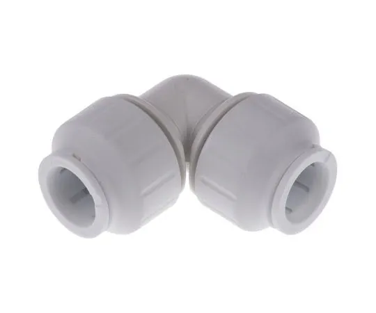 63-7539-63 John Guest PEM0315W 90° Elbow PVC Pipe Fitting, 15mm dia. PEM0315W