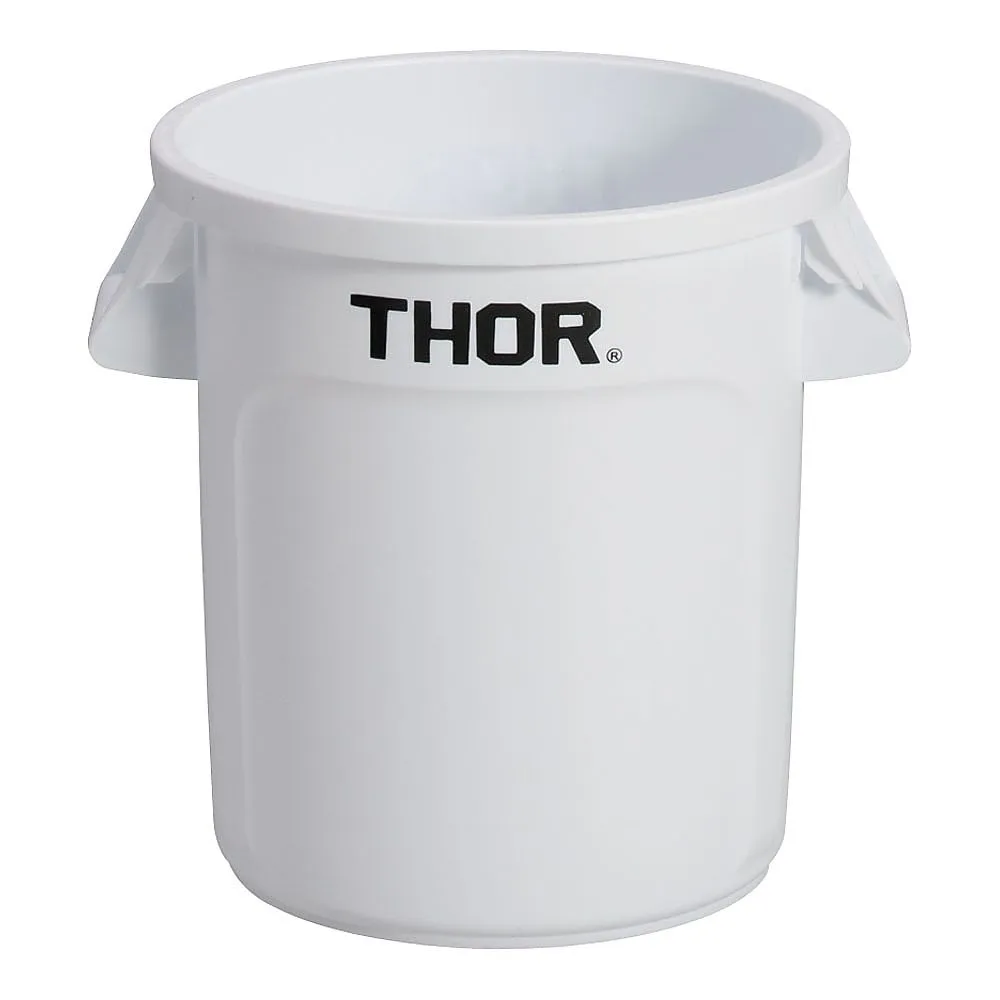 62-6615-20 Trust Round Container 38 L White 1011