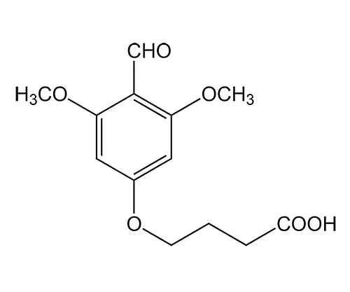 61-0383-43　［Discontinued］4-(4-Formyl-3,5-Dimethoxyphenoxy)Butyric Acid 851003 5G　8.51003.0005