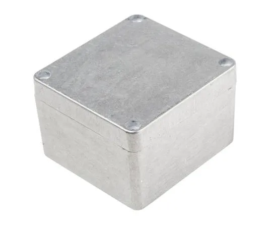 63-7499-72 Hammond 1590, Die Cast Aluminium Enclosure, IP66, Shielded, 79.6 x 74.6 x 52mm 1590Z110