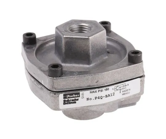 63-7520-25 Parker Quick Exhaust Valve, 1/4 in G 1/4 Female P4Q-BA12