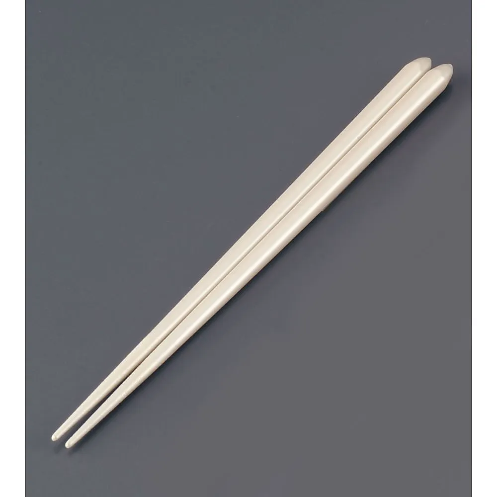 62-6727-55 Wooden Bridal Chopsticks (Pack of 5) Pearl White