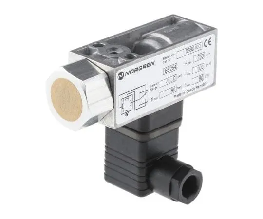 63-7510-10 Norgren Pressure Switch, G 1/4 -1bar to 0 bar 880100