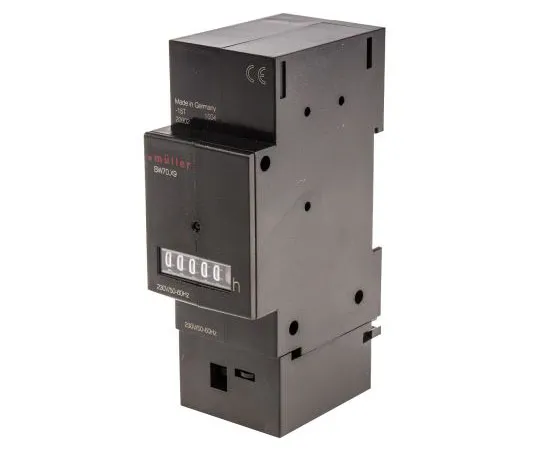 63-7423-49 Muller Hour Counter, 5 digits, Screw Connection, 230 V ac BW 70.89 230V