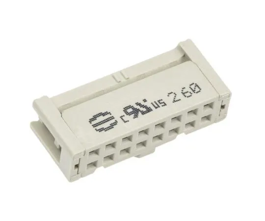 63-7530-88 Harting 16-Way IDC Connector Socket for Cable Mount, 2-Row 9185166813