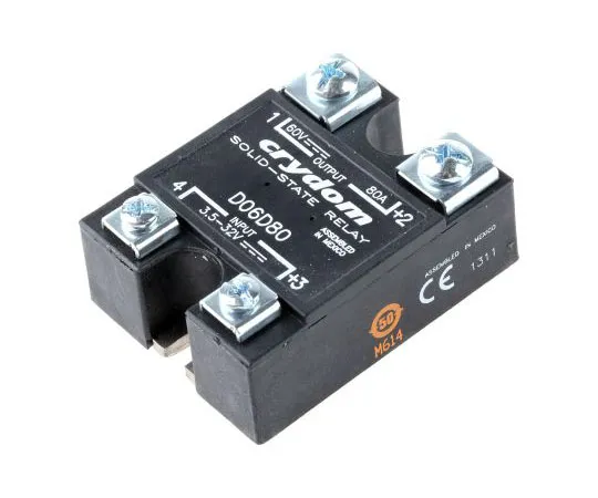 63-7521-46 Sensata / Crydom 80 A Solid State Relay, Surface Mount, MOSFET, 60 V Maximum Load D06D80
