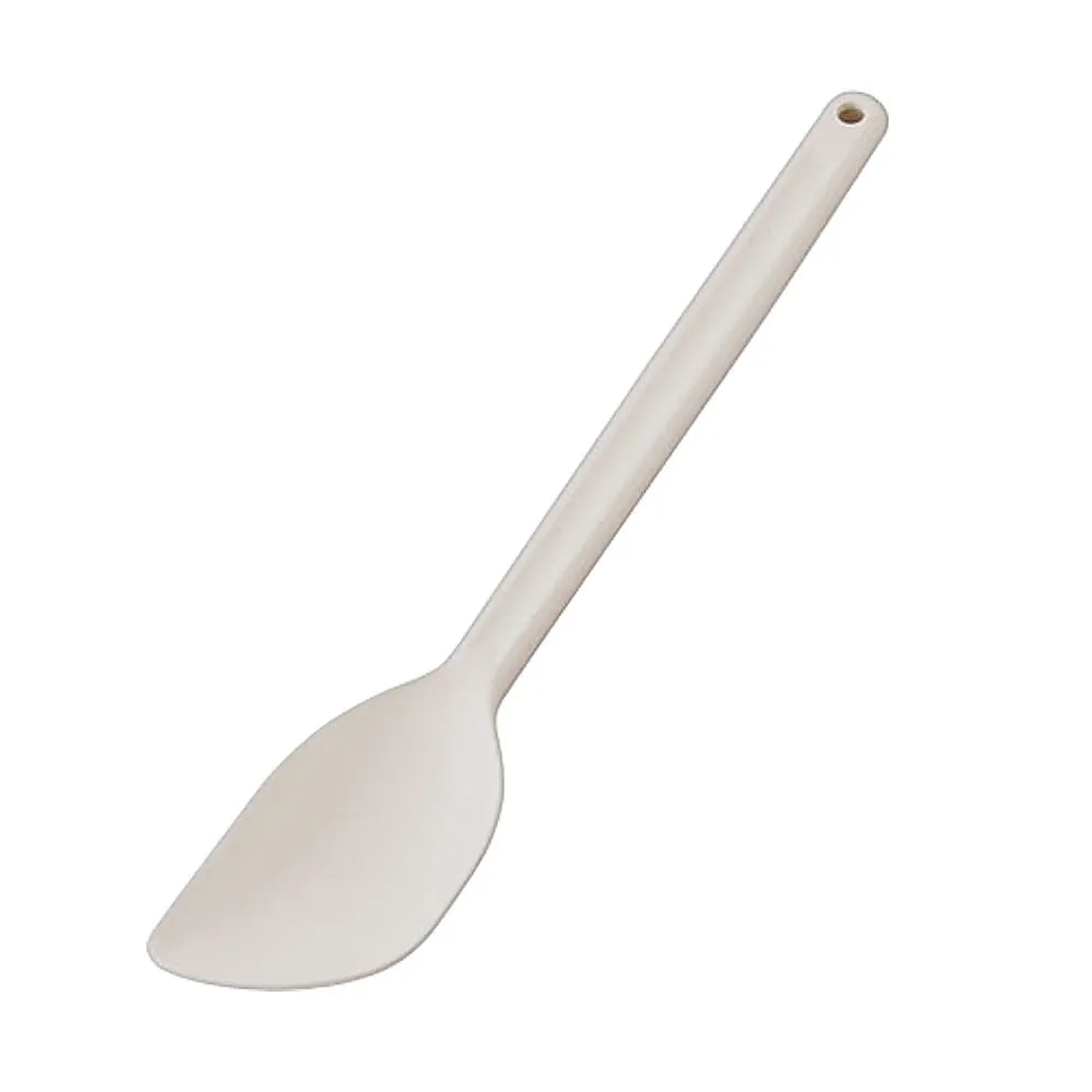 62-6450-08 Silicone Clean Spatula Spoon L380 White