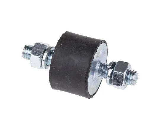 63-7440-54 FIBET 3020VV20-50 60mm Shock Mount M8 30mm Diameter 65.2kg Compression Load 4mm, Male to Male Natural Rubber 3020VV20-50