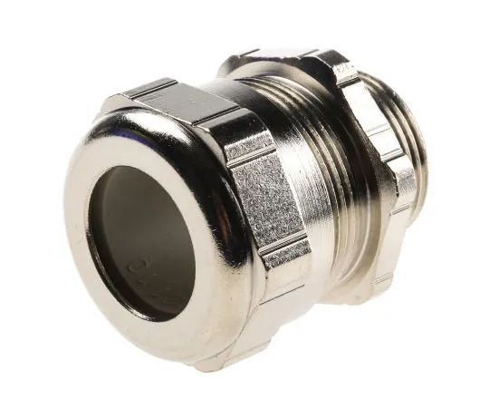 63-7457-59 RS M25 Cable Gland, Nickel Plated Brass, IP68 264-7415