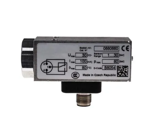 63-7366-31 RS PRO Pressure Switch, M12 x 1 1bar to 30 bar 136-6274