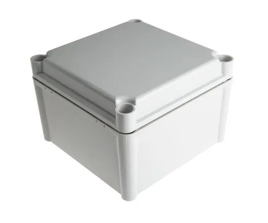 63-7413-09 Fibox SOLID PC, Polycarbonate Enclosure, IP67, 188 x 188 x 130mm PC 1919 13 G ENCLOSURE