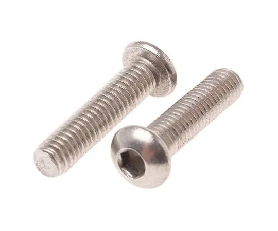 63-7410-75 RS Pro M6 x 25mm Hex Socket Button Screw Plain Stainless Steel 183-8755