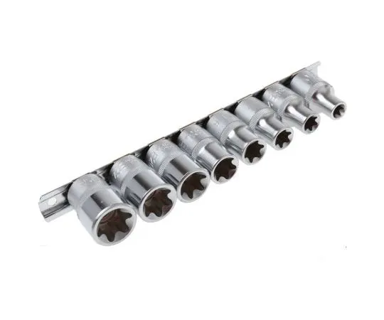 63-7455-98 RS, 8 Piece Socket Set 1/2 in Square Drive 262-0252