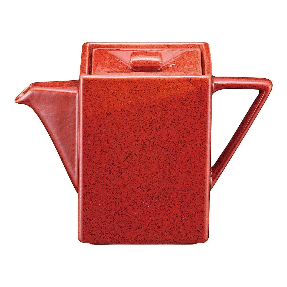 62-6788-70 Large Persimmon Glaze Stack with Square Dash T03-182