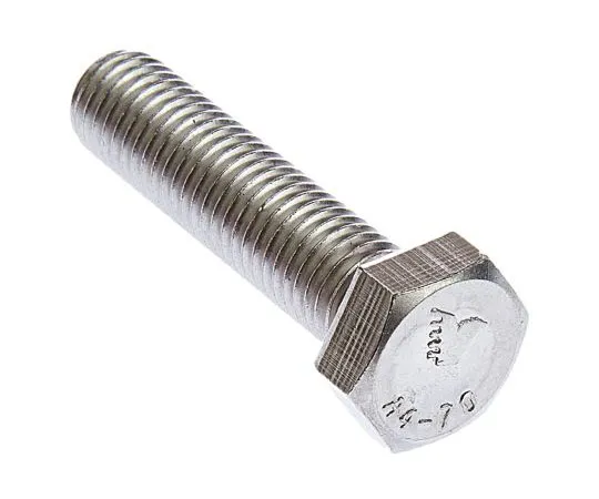 63-7410-81 Plain Stainless Steel Hex Hex Bolt, M12 x 50mm 183-9146