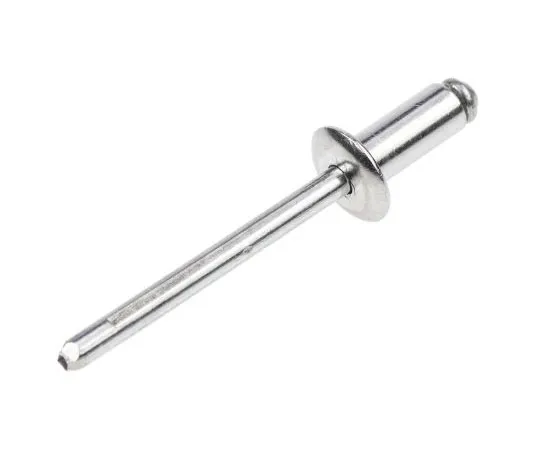 63-7502-33 11mm Plain Aluminium Alloy Blind Rivet, 4.8mm diameter, 4.8 → 6.4 mm Thickness TAPD68BS