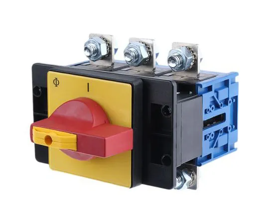 63-7464-26 3 Pole Panel Mount Non F***d Isolator Switch, 250 A, 90 kW, IP65 KG251T203/GBA008E