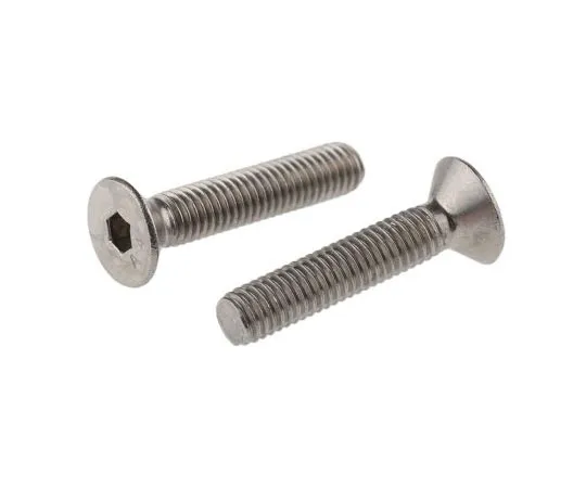 63-7438-15 RS Pro M5 x 25mm Hex Socket Countersunk Screw Plain Stainless Steel 232-8445