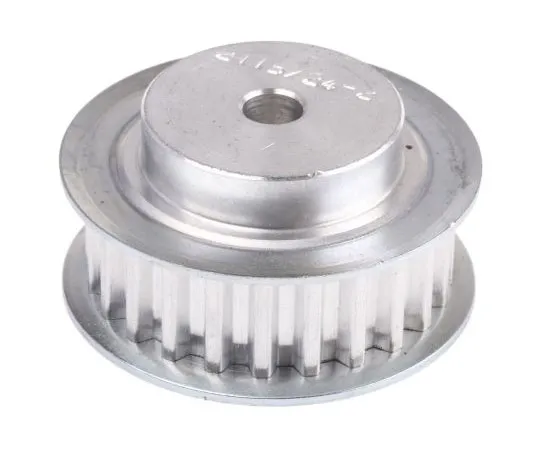 63-7467-85 Aluminium Timing Belt Pulley, 10mm Belt Width x 5mm Pitch, 24 Tooth, Maximum Bore Dia. 24mm 286-5679