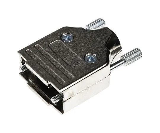 63-7549-76 MH Connectors MHDM Series Zinc D-sub Connector Backshell, 9 Way, Strain Relief MHDM9-K