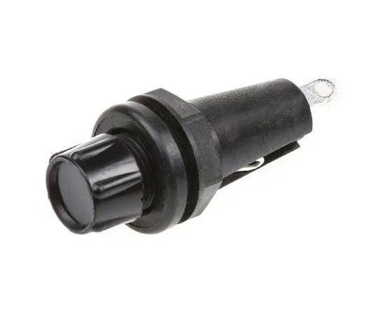 63-7504-11 Bulgin FX0296 Series 6.3A Manual Cap Panel Mount F*** Holder for 5 x 20mm F***, PC1 FX0296/1