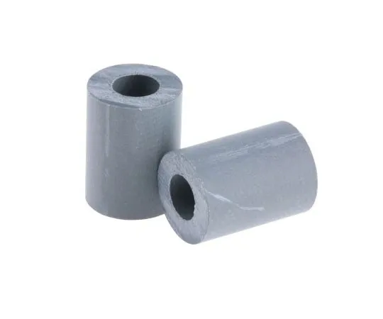 63-7457-87 SS 8 4L, 12.7mm High CPVC Round Spacer With 9.5mm Diameter and 4.4mm Bore Diameter for M4, No.8 Screw SS 8 4L