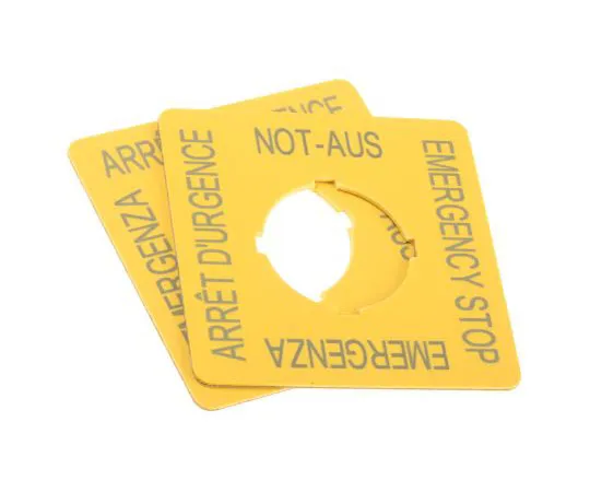 63-7527-05 Eaton M22 Label for *** with RMQ Titan Series 216484 & M22-XYK1