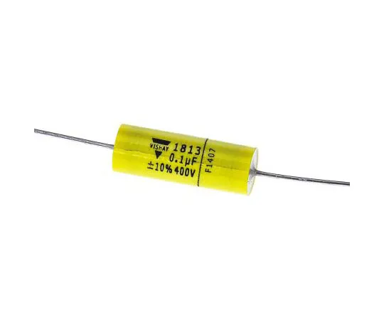 63-7411-58 Vishay 100nF Polyester Capacitor PET 200 V ac, 400 V dc ±10% MKT 1813 Series Through Hole MKT1813410405