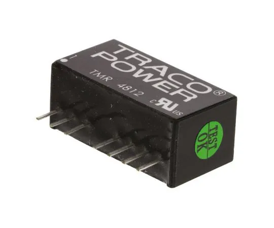 63-7540-91 TRACOPOWER TMR 2 2W Isolated DC-DC Converter Through Hole, Voltage in 36 → 75 V dc, Voltage out 12V dc TMR 4812