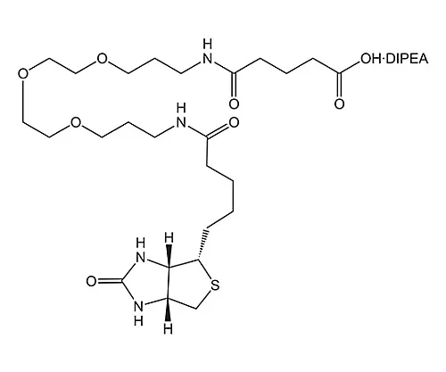 61-0383-92　［Discontinued］N-Biotinyl-NH-(PEG)2-COOH , DIPEA (20 Atoms) 851029 500mg　8510298500
