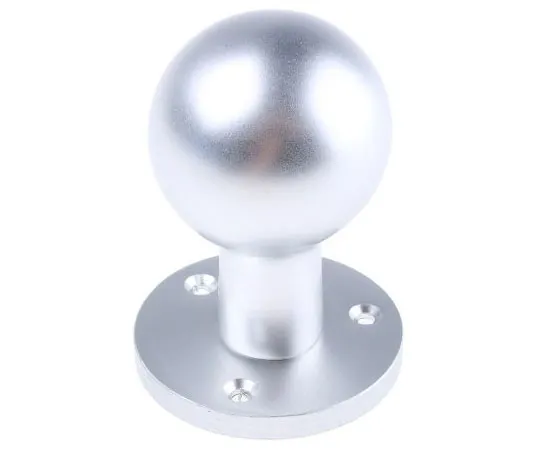 63-7515-12 Aluminium Anodised Finish Door Knob, 40mm Fixing Centres 1.63.0270.0