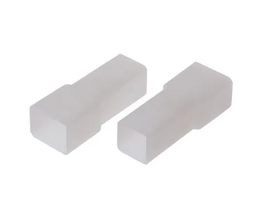 63-7445-15 TE Connectivity AMP FASTIN-FASTON Series, 1 Way Nylon 66 Crimp Terminal Housing, 6.35mm Tab Size, Natural 180916-0