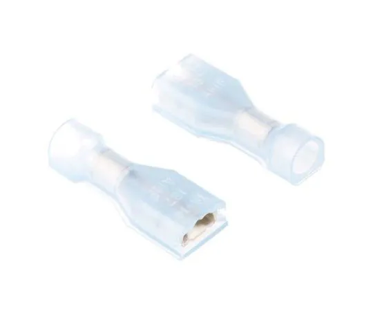 63-7445-82 TE Connectivity Ultra-Fast .187 Series Blue Insulated Crimp Receptacle, 4.75 x 0.51mm, 1.3mm² to 2mm², 16AWG to 14AWG, 3-350816-2