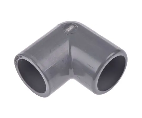 63-7425-89 Georg Fischer 721101106 90° Elbow PVC Pipe Fitting, 13mm dia. 721101106