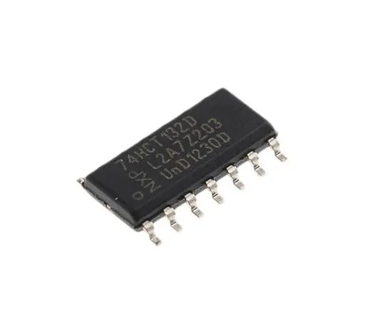 63-7407-10 Nexperia 74HCT132D,652, Quad 2-Input NAND Schmitt Trigger Logic Gate, 14-Pin SOIC 74HCT132D,652